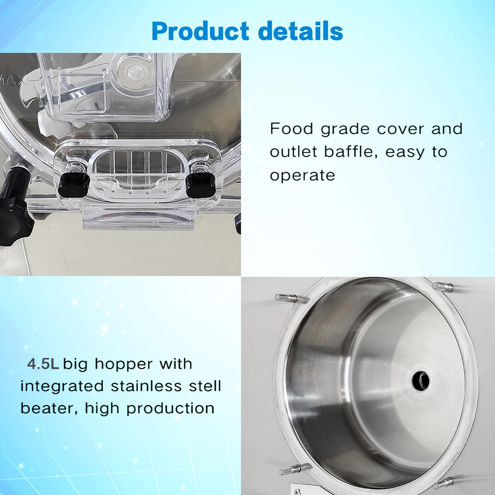 Commercial Mini Tabletop Hard ice Cream Machine,countertop ice cream machine