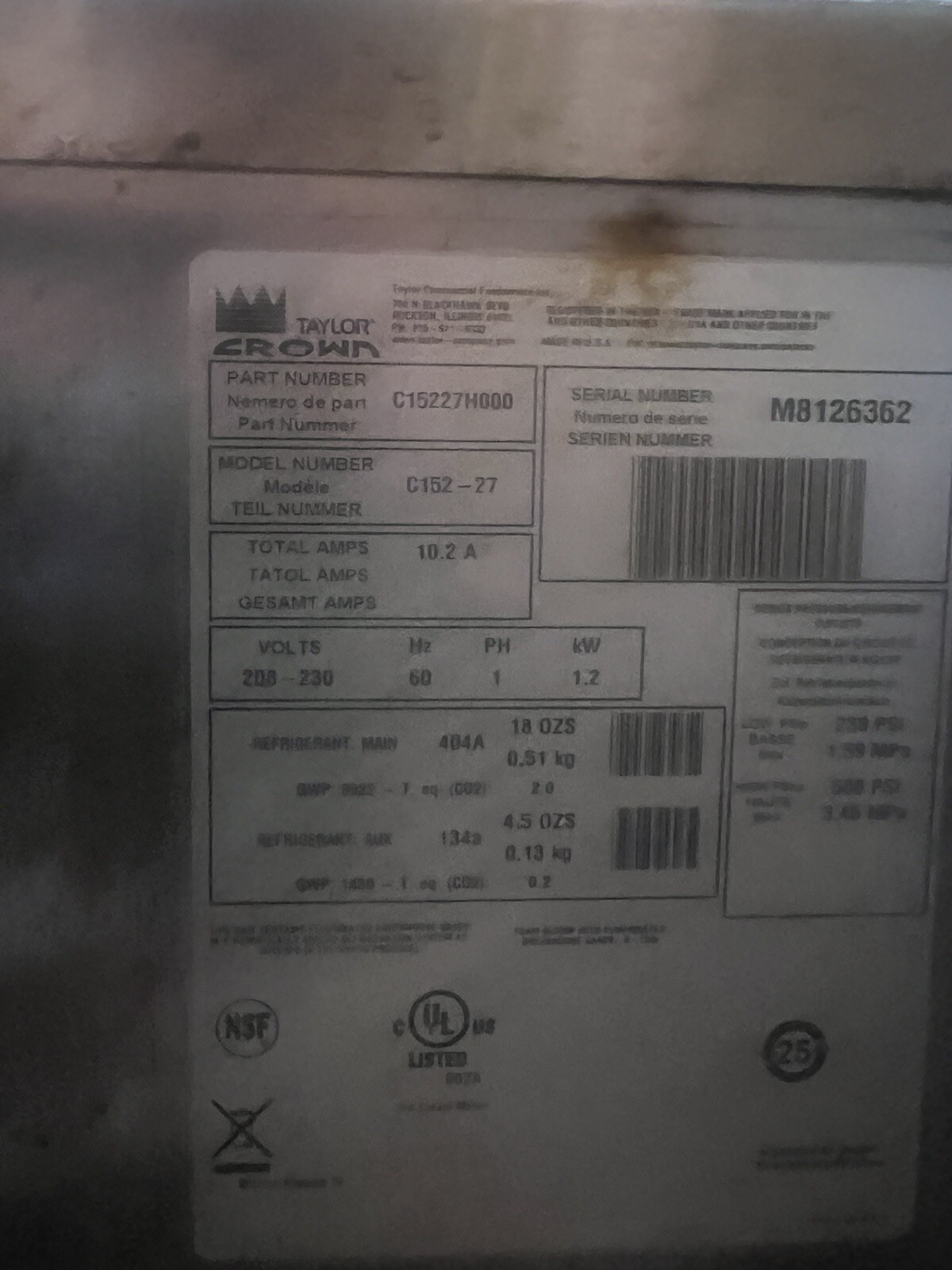 restaurant equipment for sale – oven , kettle, ice cream machine