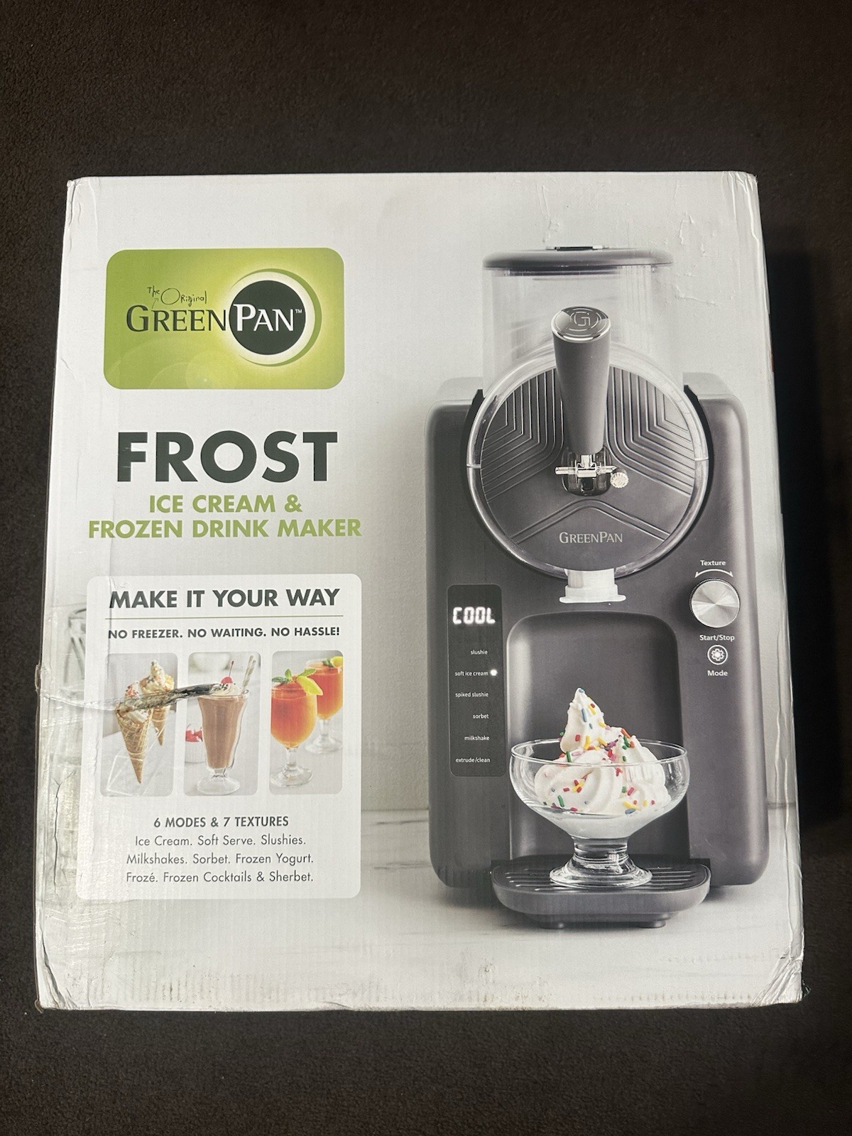 Frost Ice Cream Machine & Frozen Drink Maker, Soft Serve, Slushie, Milkshakes…