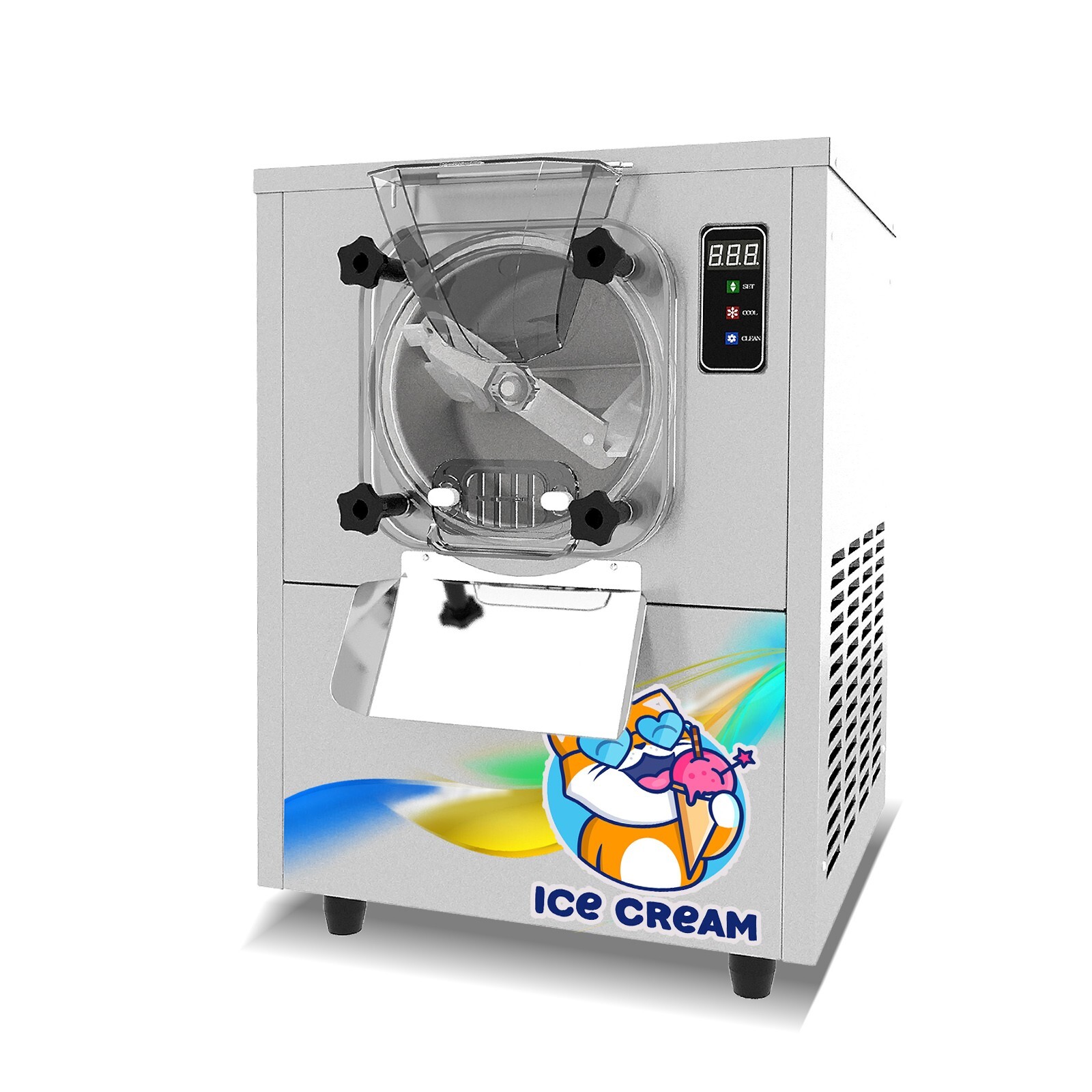 Commercial Mini Tabletop Hard ice Cream Machine,countertop ice cream machine
