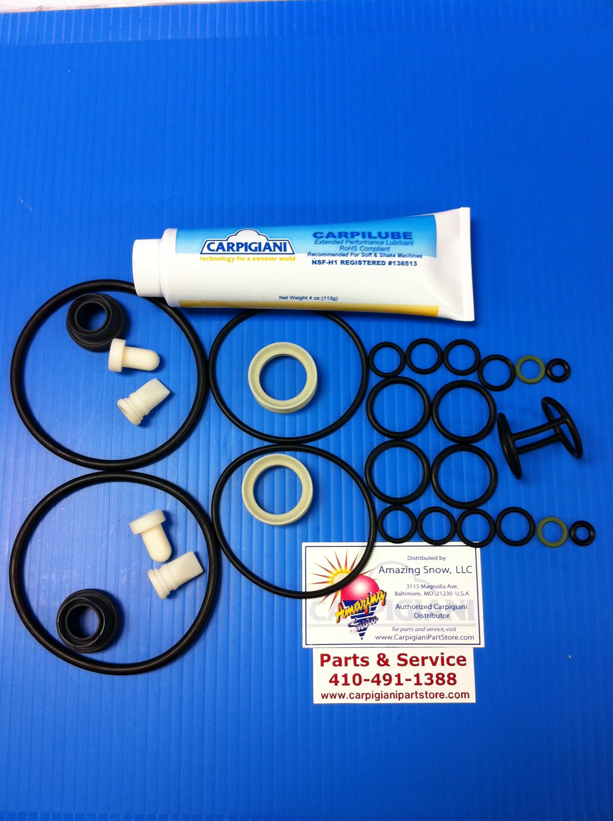 Carpigiani Coldelite Ice Cream Gelato Frozen Yogurt Tune UP Kit UF-253P