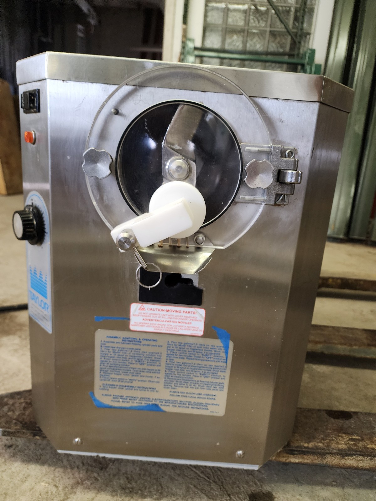 2017 Taylor 104-12 Countertop Batch Ice Cream Freezer 115V