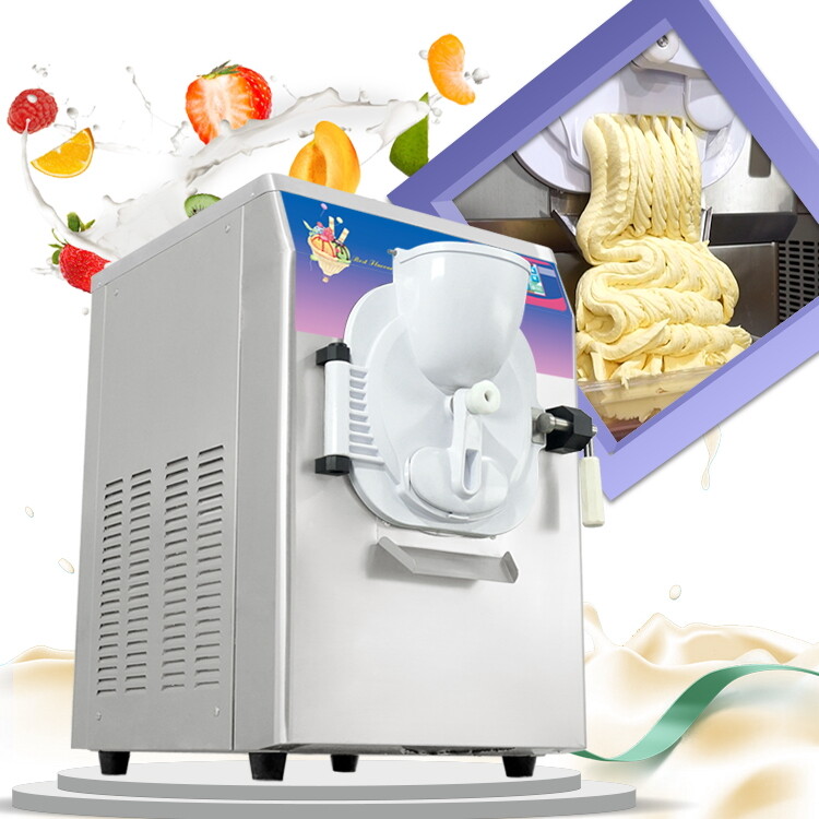 Kolice Commercial Countertop Hard ice Cream Machine,Water Ice Machine