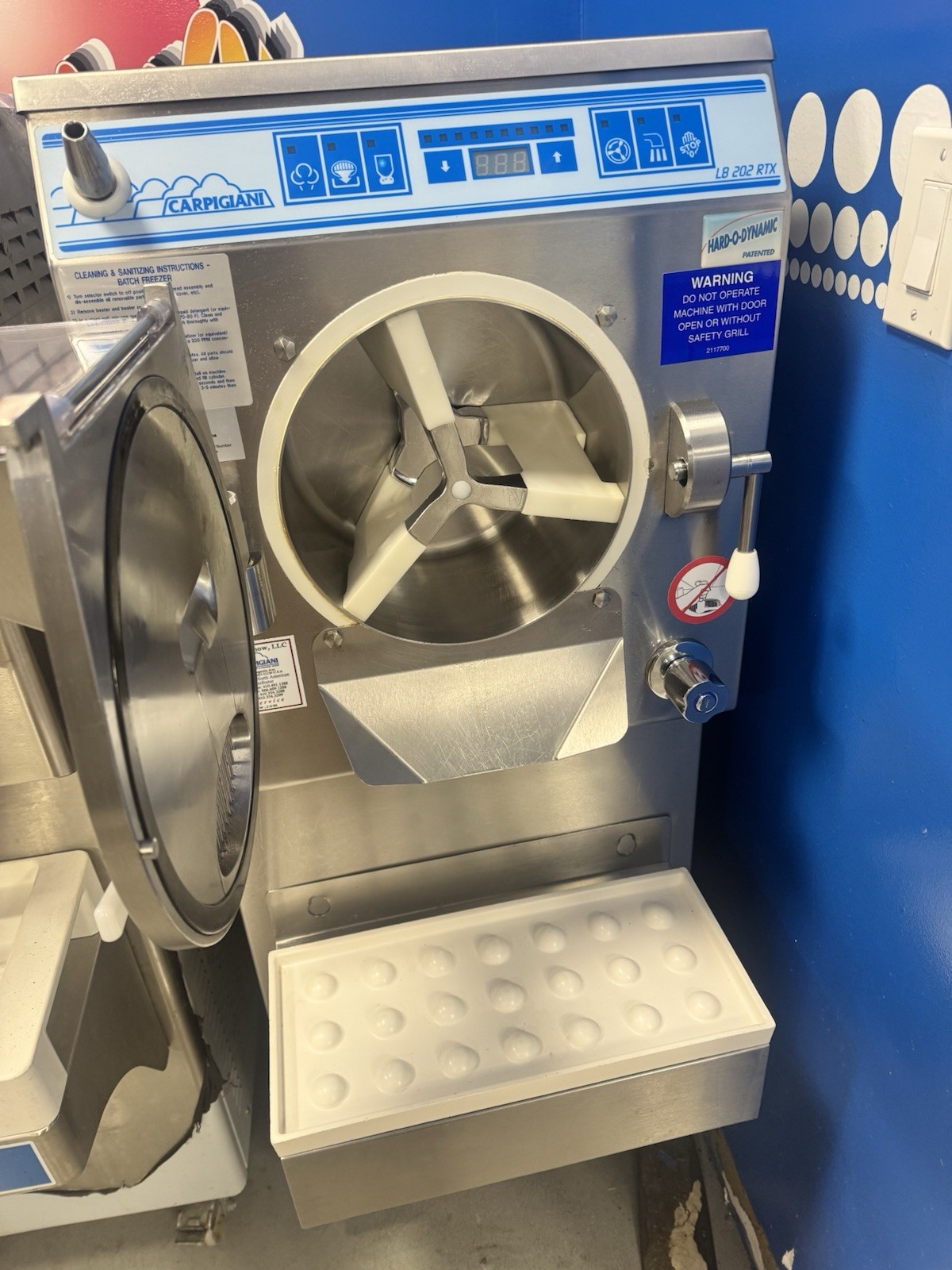 Refurbished Carpigiani LB202GRTX Batch Freezer Gelato Ice Cream 1 Year Warranty