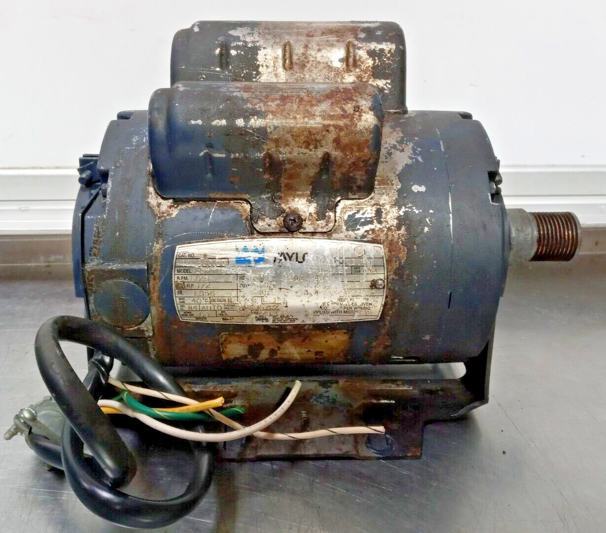 Taylor Freezers A4K17DJ2G Motor for Taylor Ice Cream Machine 490-33/Tested,Works
