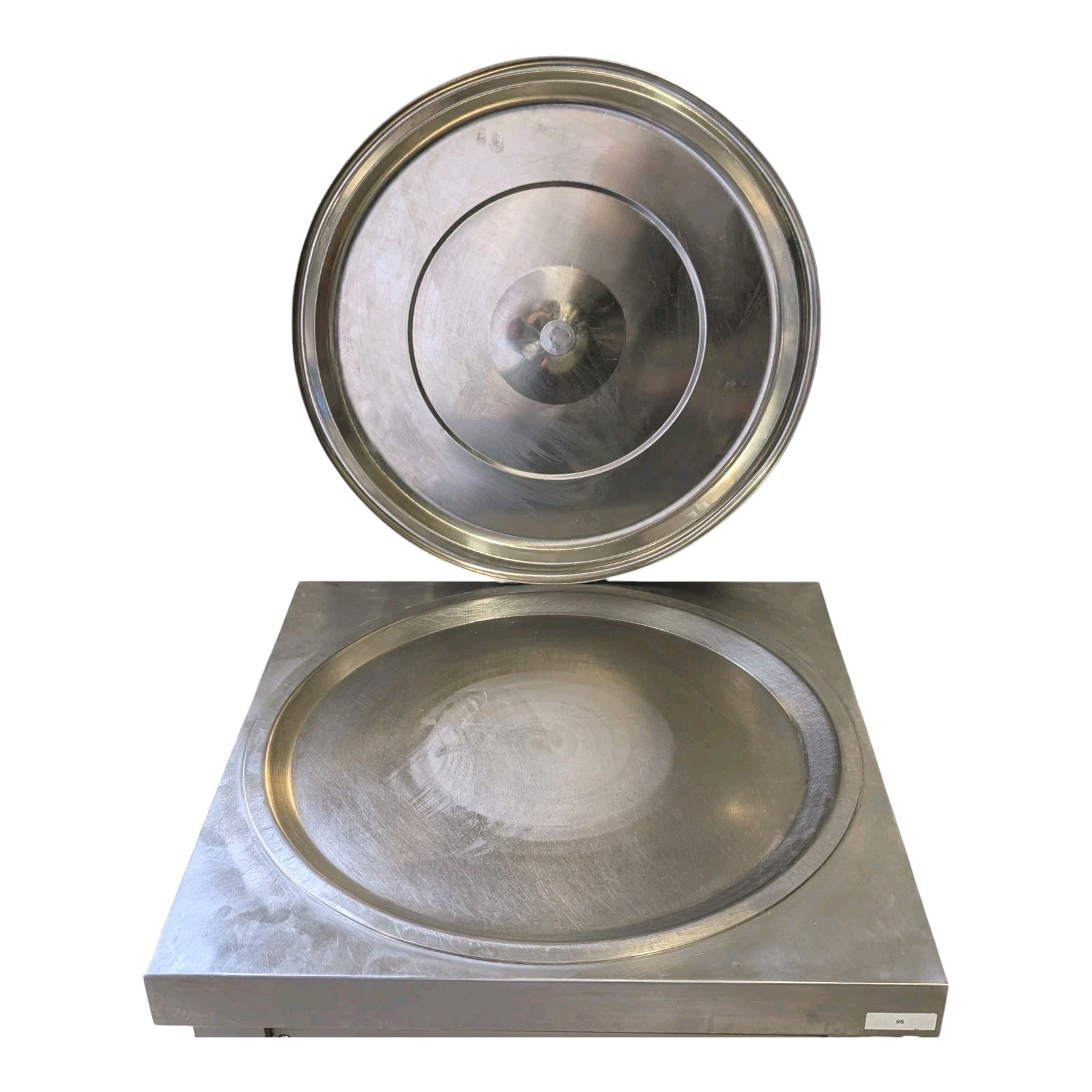 Kolice ETL Commercial Ice Cream Roll Machine KO600P 22″ Single Round Ice Pan Lid