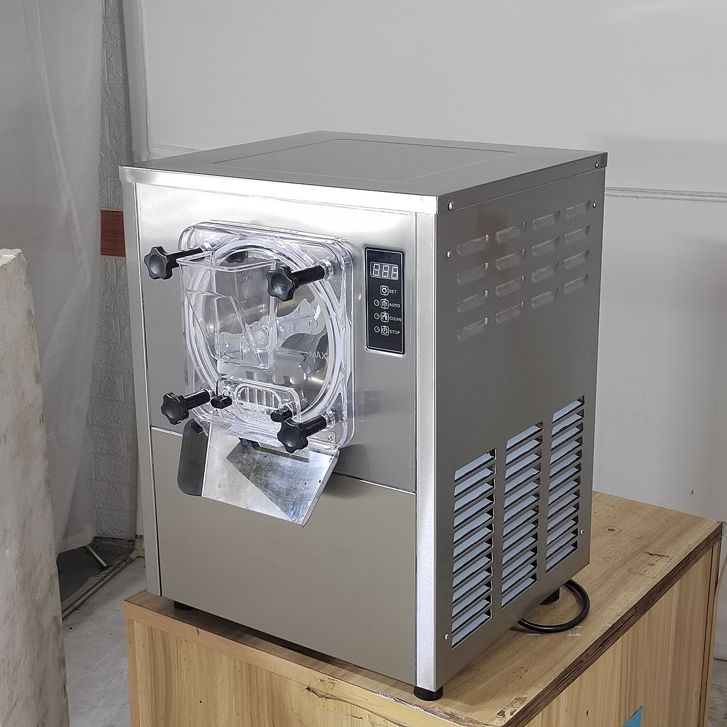 Kolice Commercial Tabletop Gelato Hard ice Cream Machine 4 gal/hour