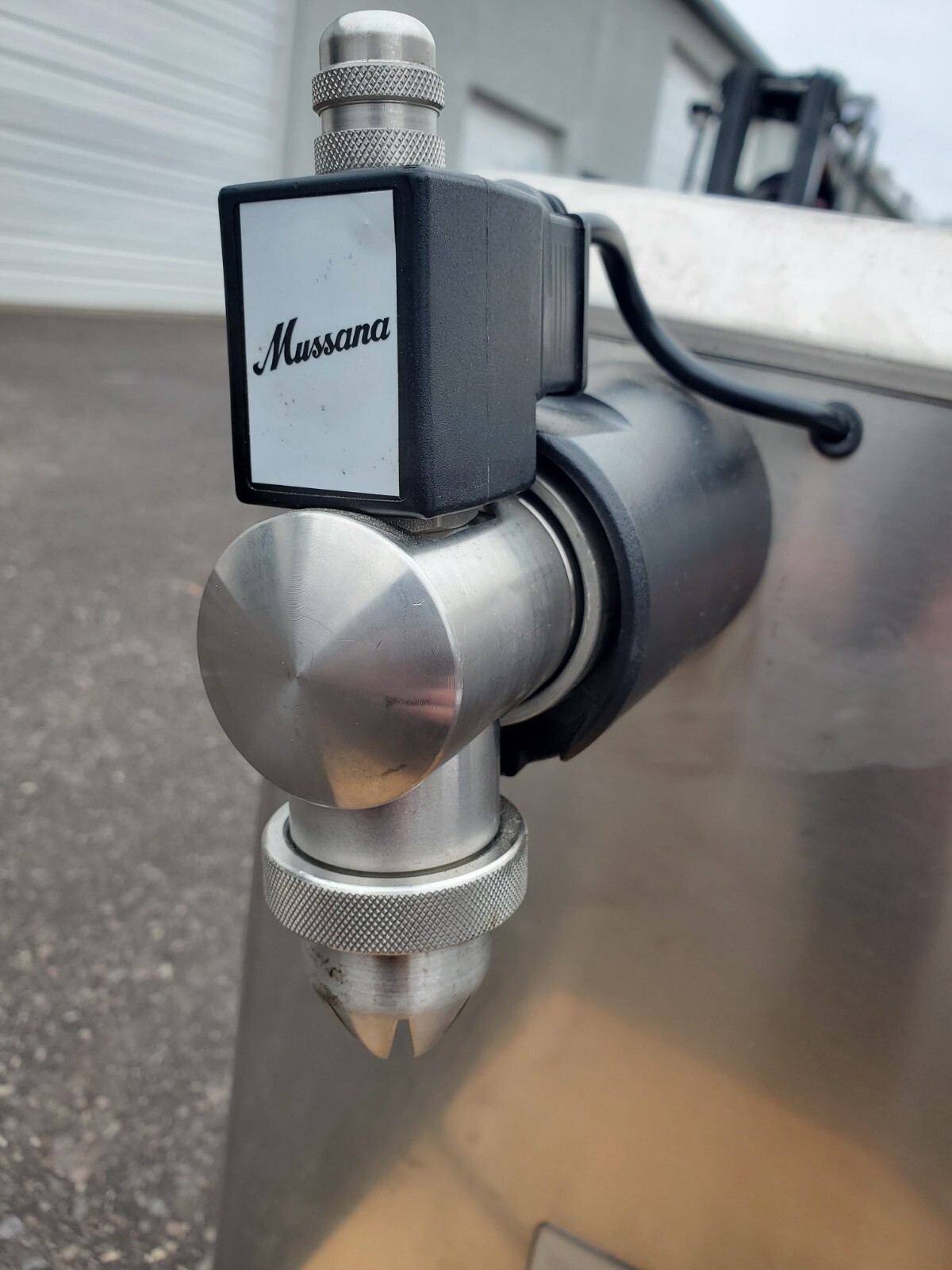 ! unused MUSSANA GRANDE Whipped Cream Machine 12 Qt Liters technogel carpigiani