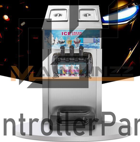 1PC 3 Flavor Commercial Frozen Ice Cream Cones Machine Soft Ice Cream Machine