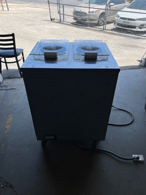 BG Italy INST21 2 Pot Ice Cream/Gelato Machine