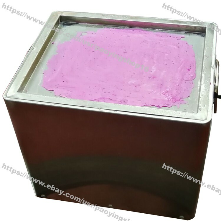 Mini Desktop Electric Yogurt Ice Cream Rolled Fried Ice Cream Roll Maker Machine