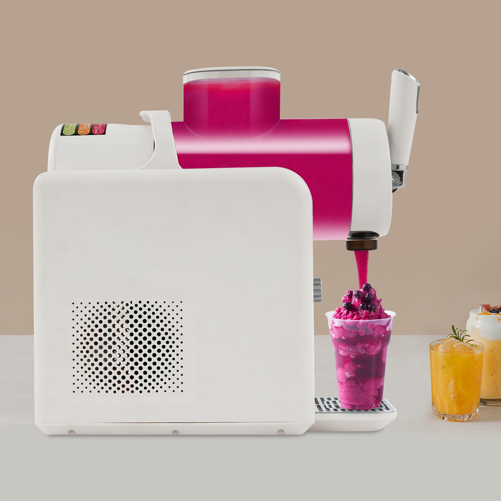 1.8L/0.48 Gallon Shaved Ice Machine Electric Frozen Drink Machine Tabletop 185W