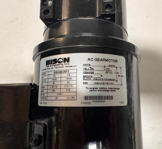 ElectroFreeze HC151129 Pump Motor- Brand New