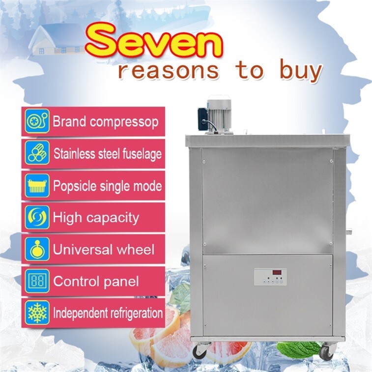 Kolice Commercial 4 Brazilian Slim Design Ice Sticks Popsicle Machine,Ice bars
