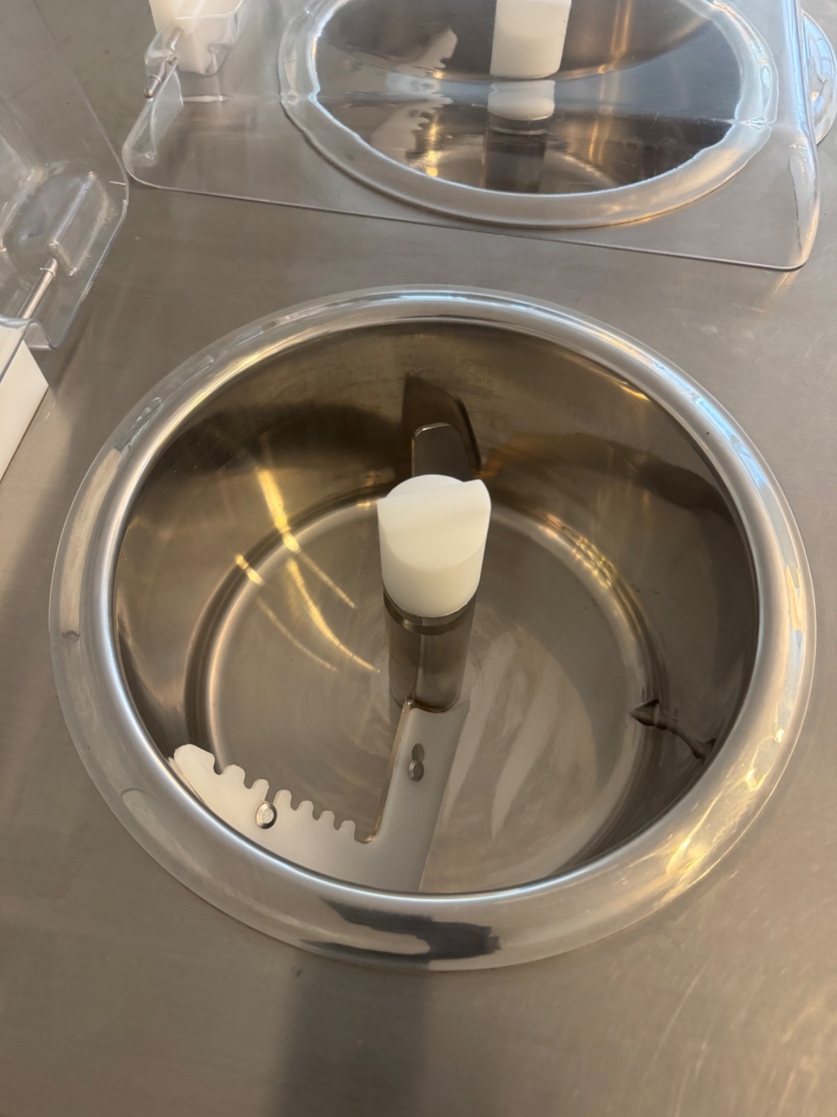 BG Italy INST21 2 Pot Ice Cream/Gelato Machine (Makes ACAI BOWLS)