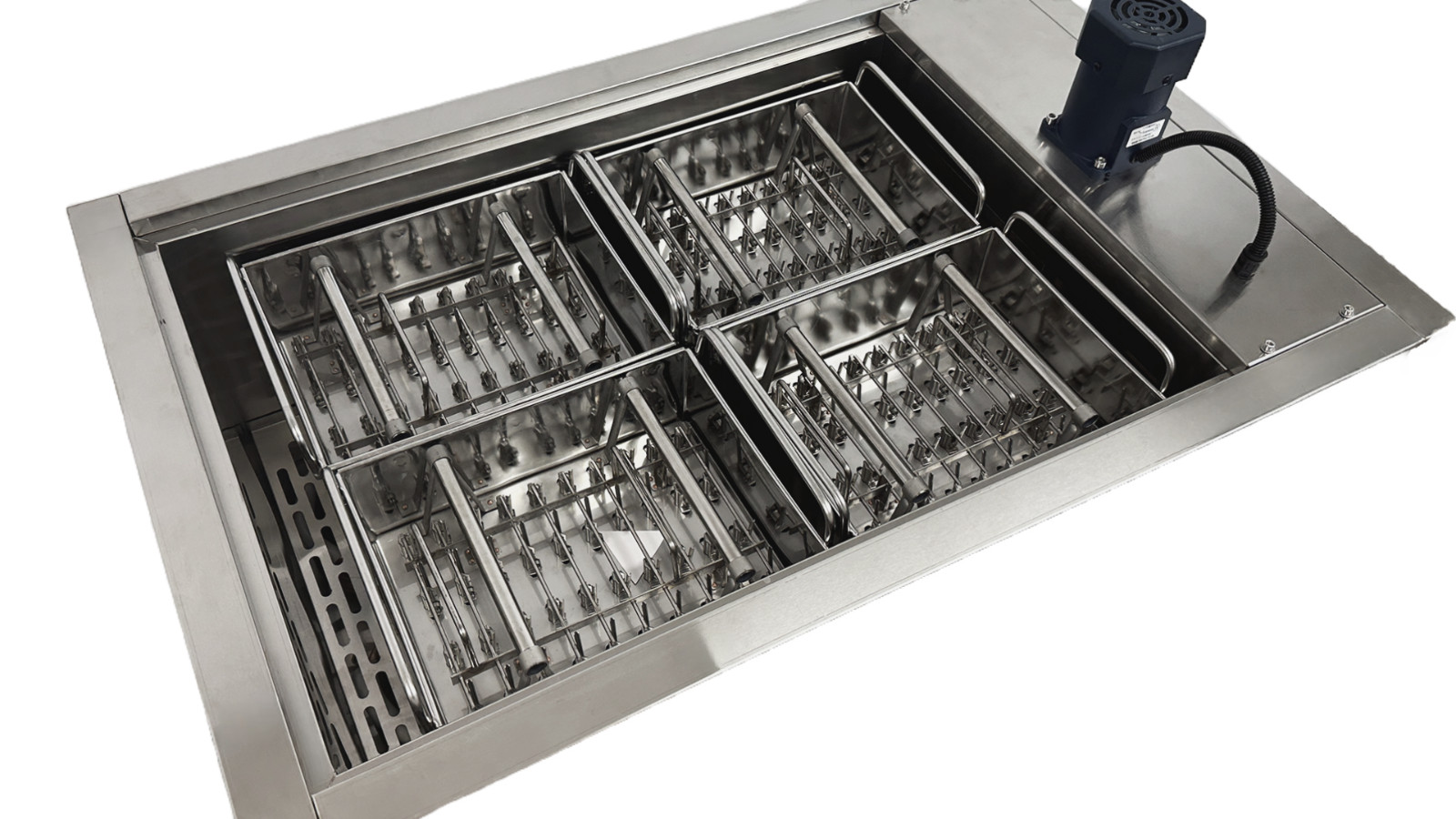 EKS Commercial Popsicle Maker Machine 750pcs/h with 2 Molds 3000W
