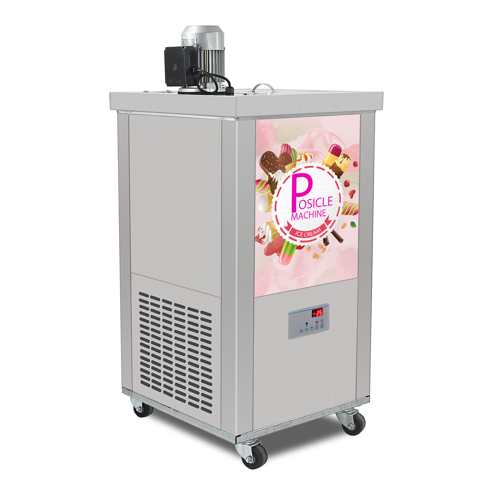 Commercial single mold set popsicle machine,ice pop machine,ice lolly machine
