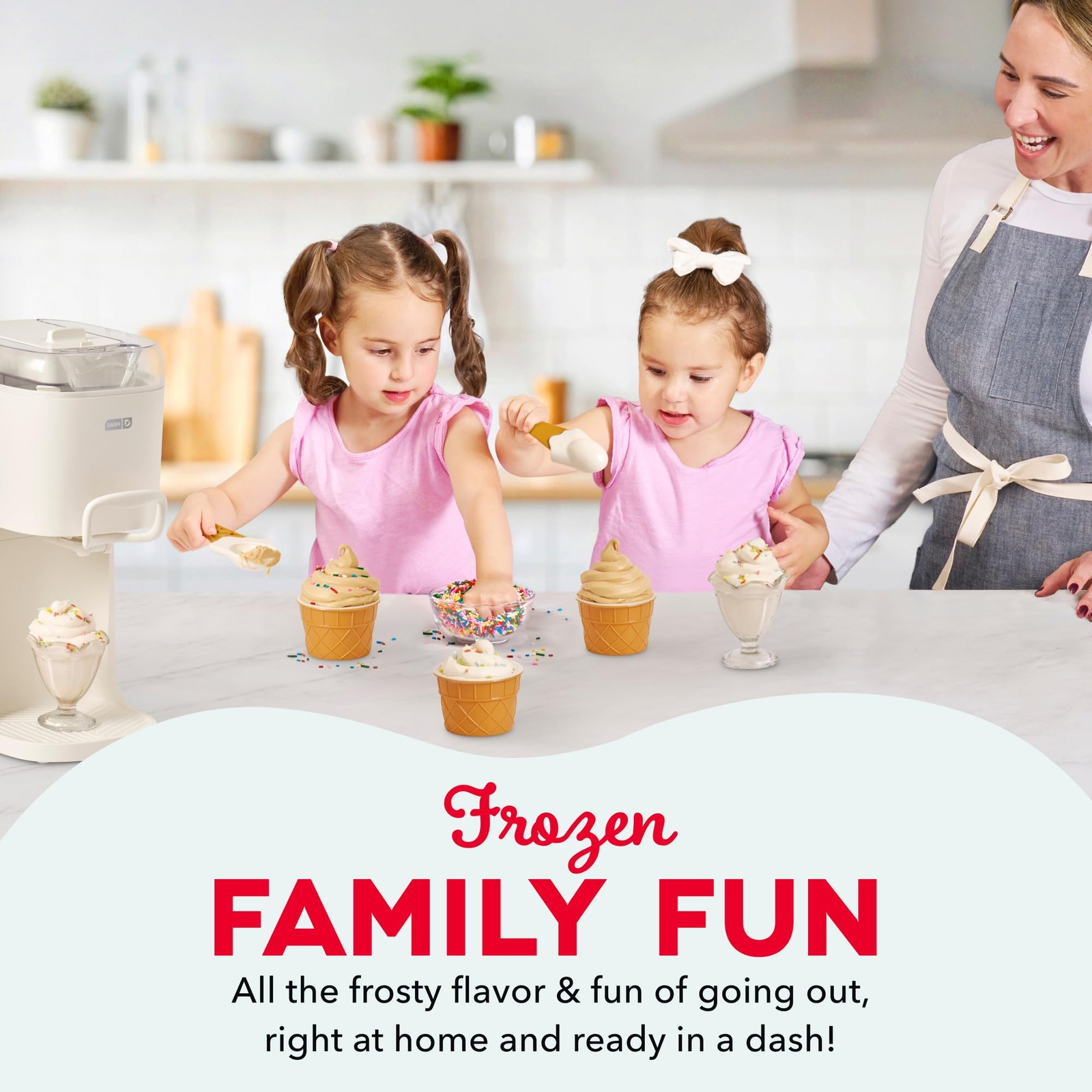 Dash Soft Serve Ice Cream Yogurt Sorbet And – Ice Cream Machine For Home