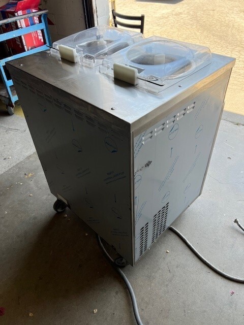 BG Italy INST21 2 Pot Ice Cream/Gelato Machine