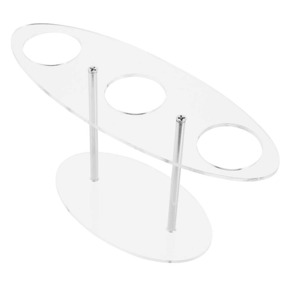 3-Hole Design Showers Lollipop Stand Cone Stand Holder Ice Cream Display Rack