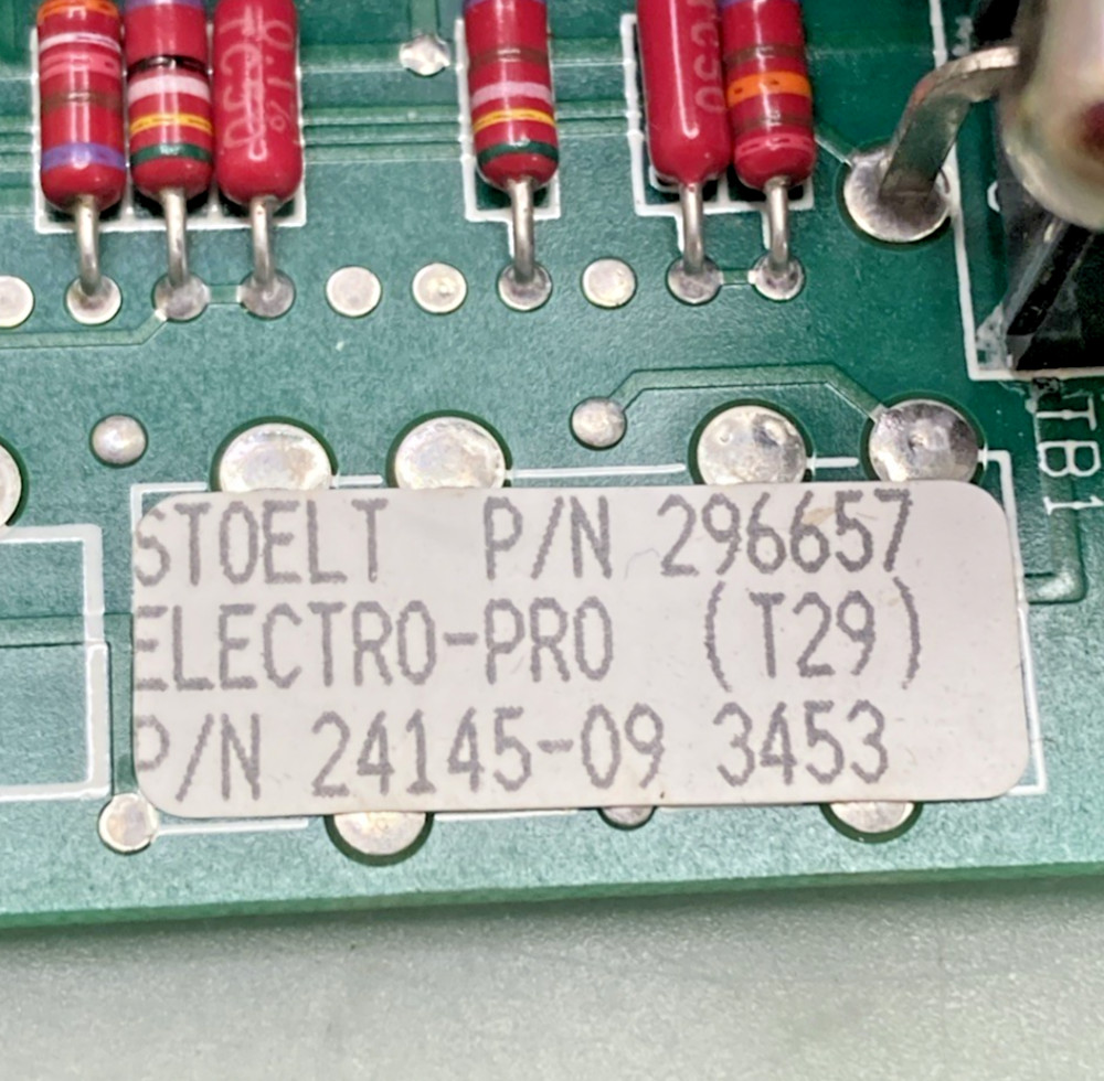 NEW GENUINE STOELTING 296657 TEMPERATURE CONTROL WITH EXTERNAL SWITCH