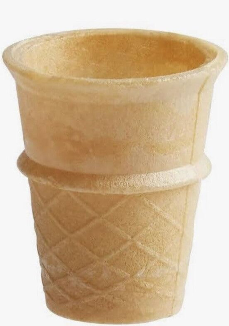 Mini Cups Miniature Ice Cream Cones for Kids, Desserts, Cupcake Cones, Cake Pops