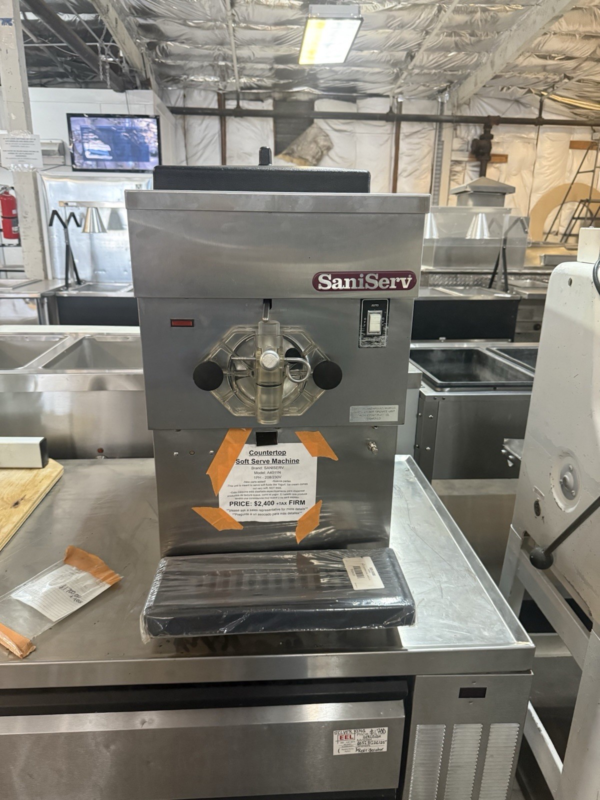 SERV A4011N COUNTERTOP SINGLE‑FLAVOR AIR‑COOLED SOFT‑SERVE MACHIN