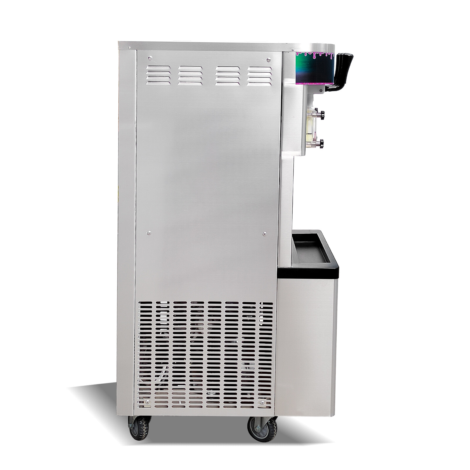 Kolice Commercial 3 flavors Soft Ice Cream Machine, 2+1 mixed flavors
