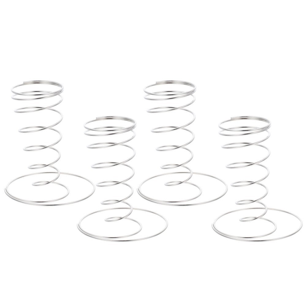 4 Pcs Stainless Steel Ice Cream Cone Holders Desk Display Stands for Kitchen