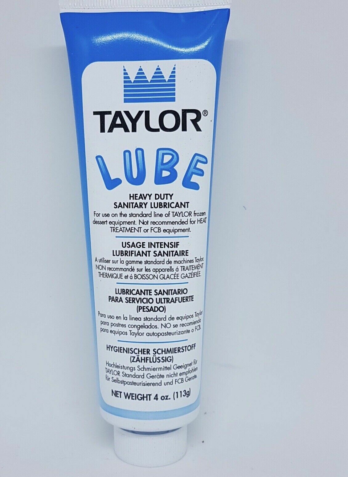 Taylor 47518 – 4 oz Tube Sanitary Soft Serve Lubricant Free Shipping USA Only