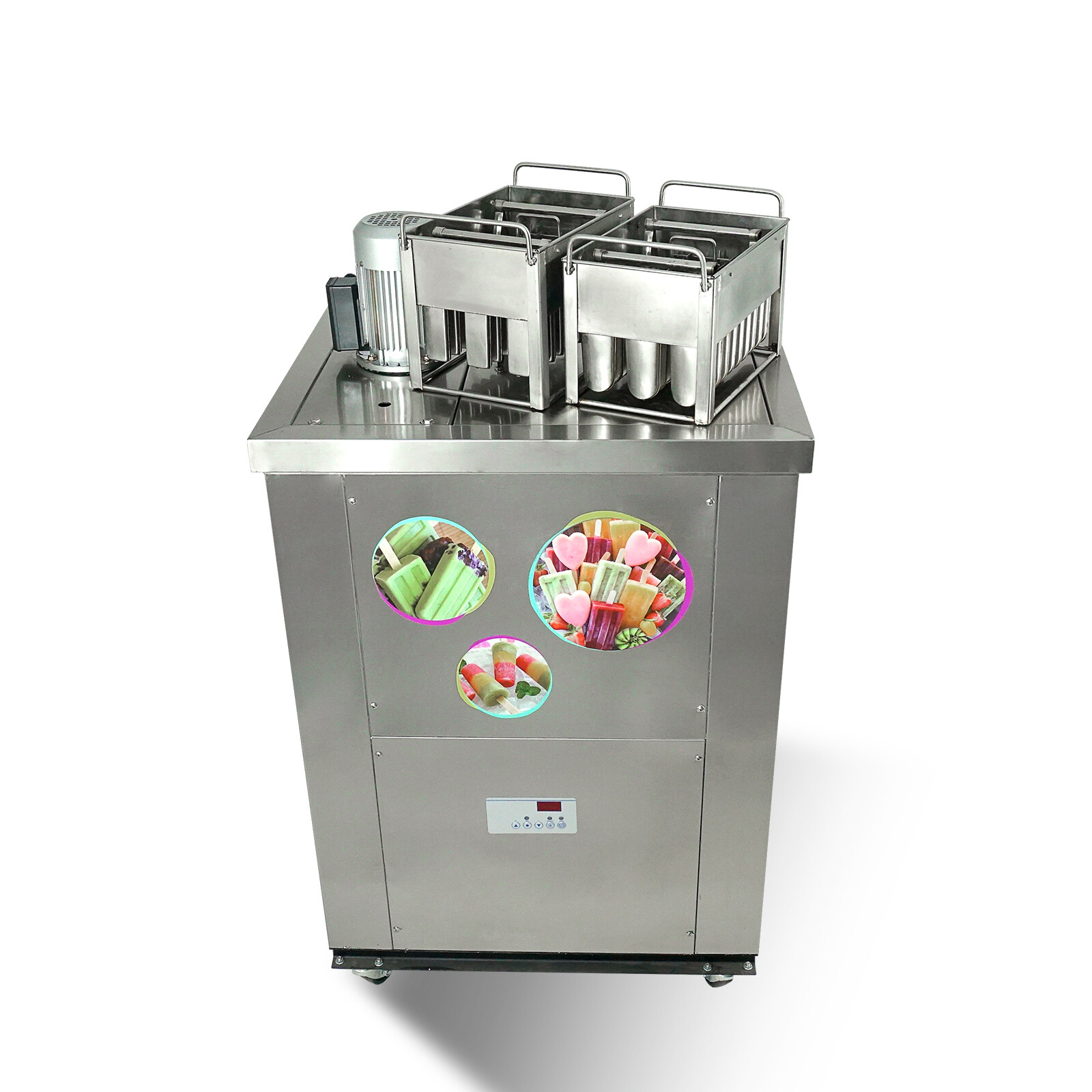 Kolice Commercial 2 molds popsicle machine,ice lolly machine,ice cream bar maker