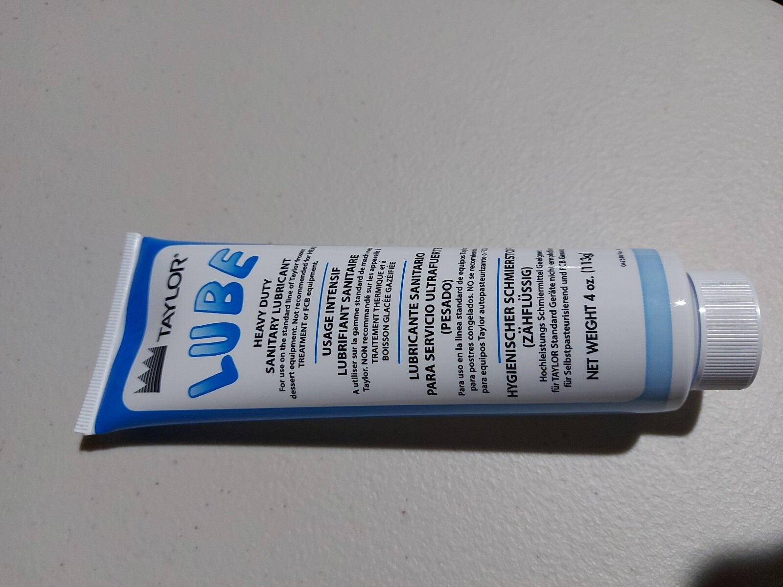 Taylor 47518 – 4 oz Tube Sanitary Soft Serve Lubricant Free Shipping USA Only