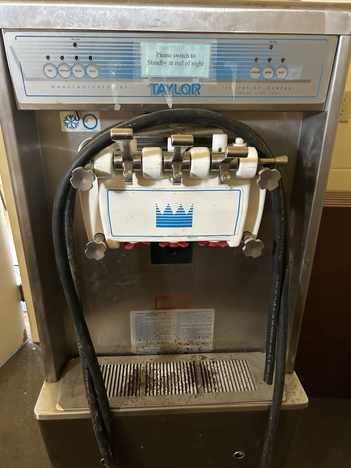 Taylor 794-33 Twin Twist Soft Serve Ice Cream Maker