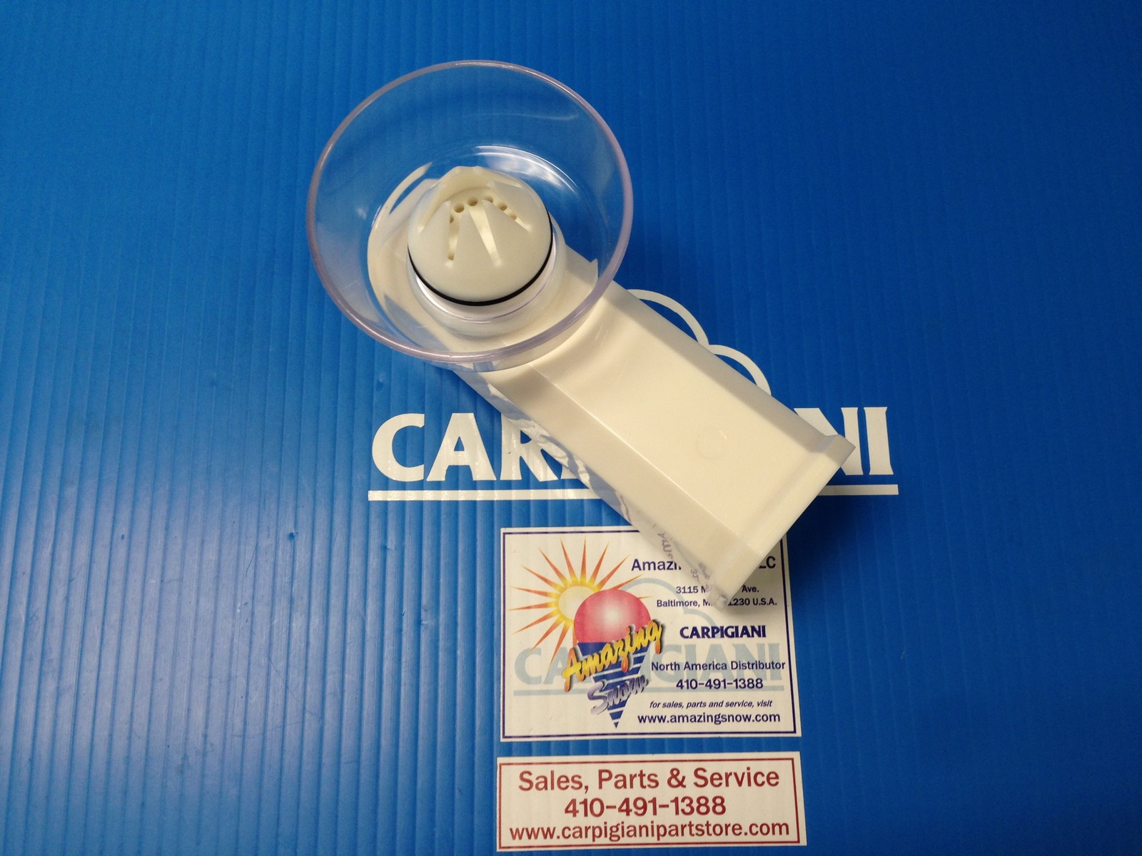 Carpigiani Coldelite Whipped Cream Machine Dispensing Head Model Mini Whip KW 50