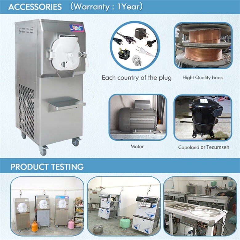 Kolice Commercial Italian ice Machine, Gelato Hard ice Cream Machine