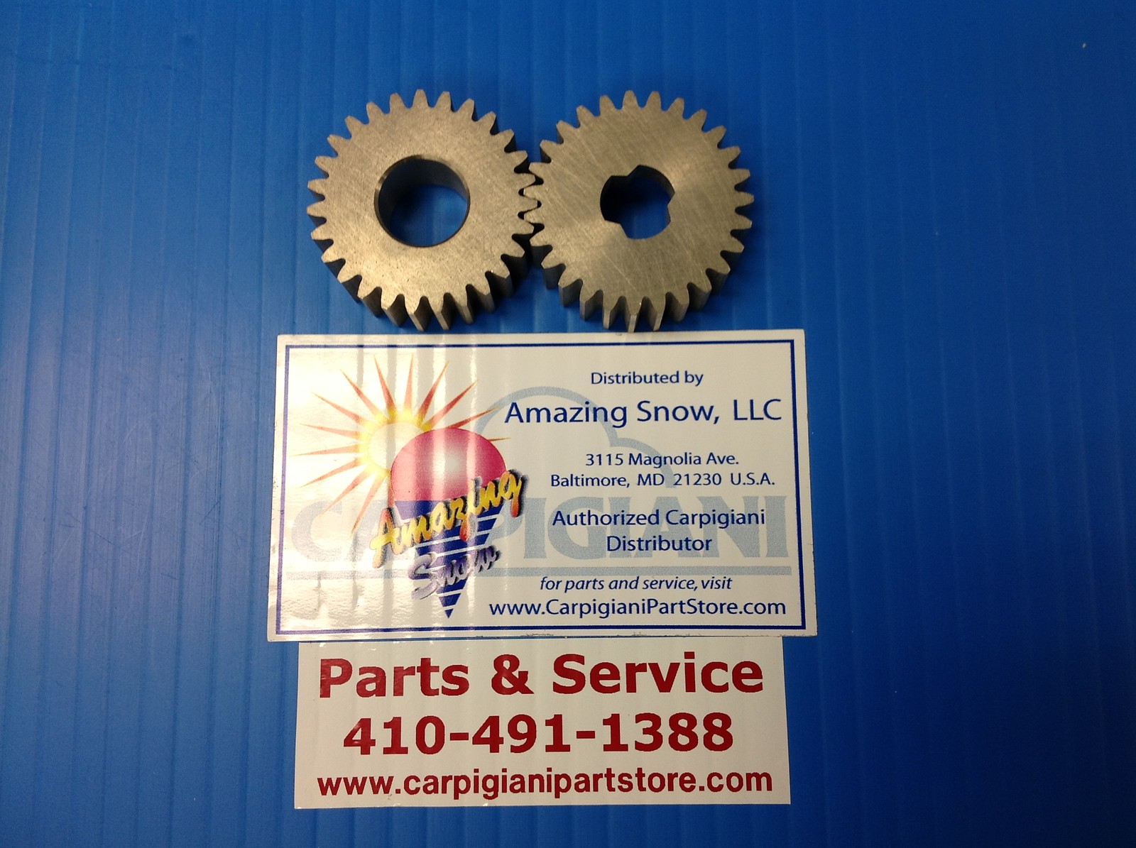 Carpigiani Parts Coldelite Whipped Cream Machine Pump Gears Set KW-50 MINIWIP