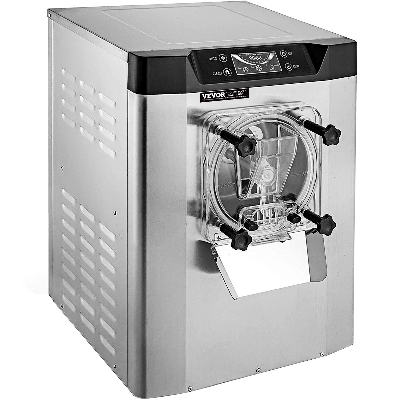 VEVOR Commercial Hard Ice Cream Machine 4.3-5.28 US Gallon/H Ice Cream Maker