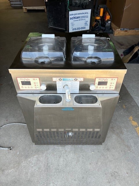 BG Italy INST21 2 Pot Ice Cream/Gelato Machine