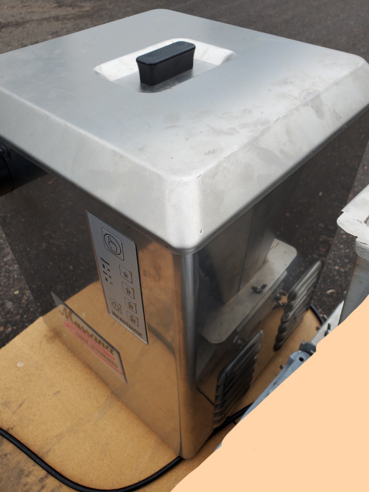 ! unused MUSSANA GRANDE Whipped Cream Machine 12 Qt Liters technogel carpigiani