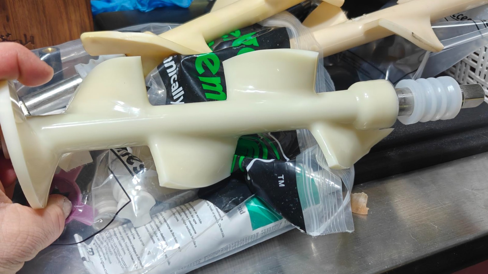 Soft Serve Ice Cream Machine Beater Rod Auger Assembly for VEVOR and YIKAFU YKF