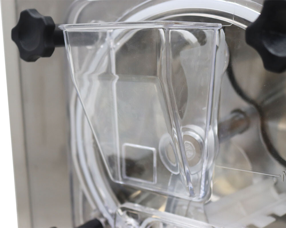 Hard Ice Cream Machine Gelato Maker 7.9 gal/h Outout Auto Cleaning 1400W