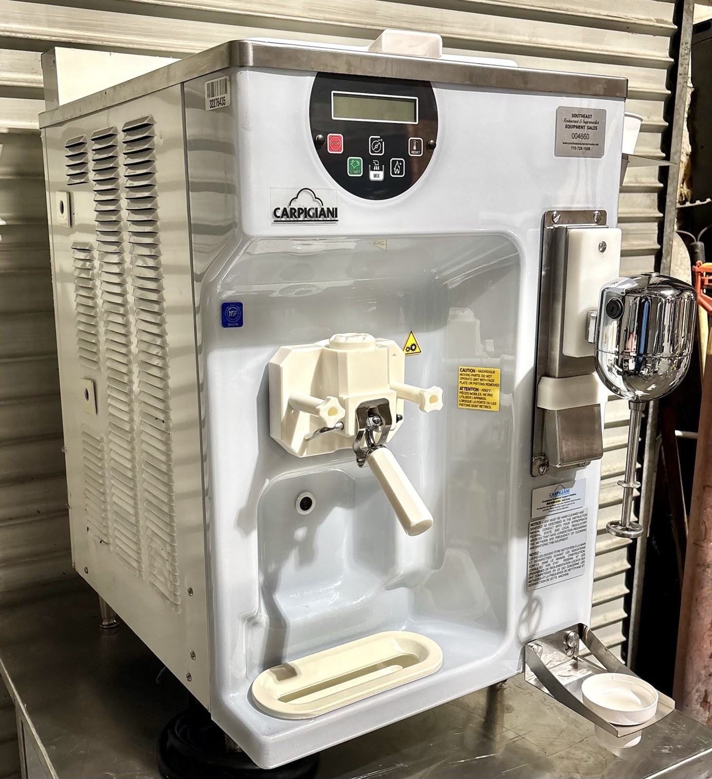 2022 Carpigiani 191 SP/US/E P Countertop Soft Serve Ice Cream Machine