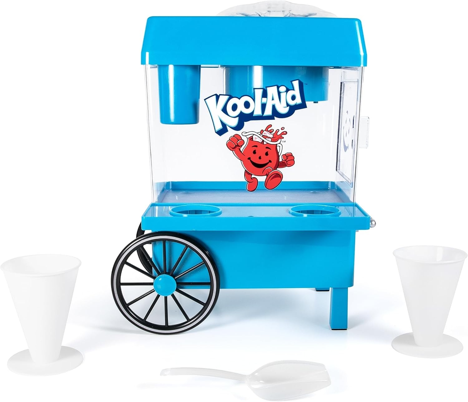 Nostalgia Kool-Aid Snow Cone Shaved Ice Machine – Retro Table-Top Slushie Machin