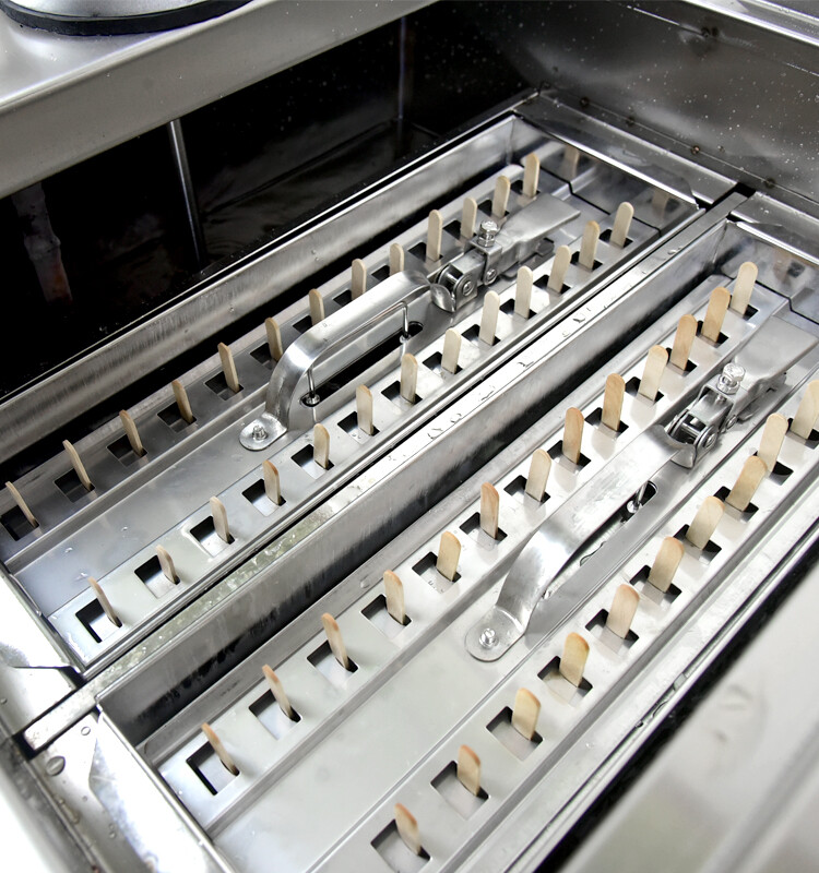 Commercial Two Slim Molds Ice Popsicle Ice Bars machine,Ice Lolly Machine