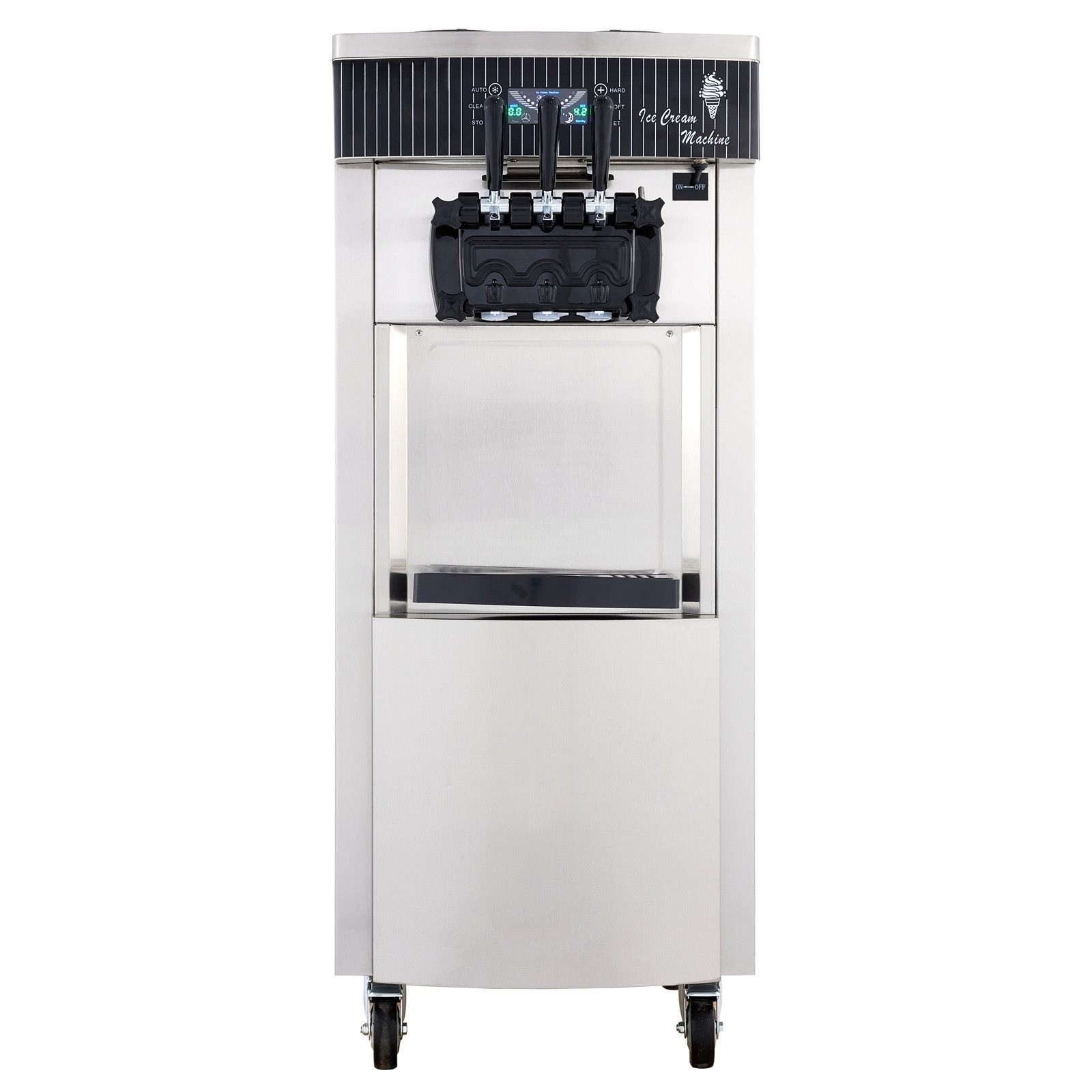 18-28L/H Flavor Soft Serve Ice Cream Machine Maker Commercial Yogurt Maker US