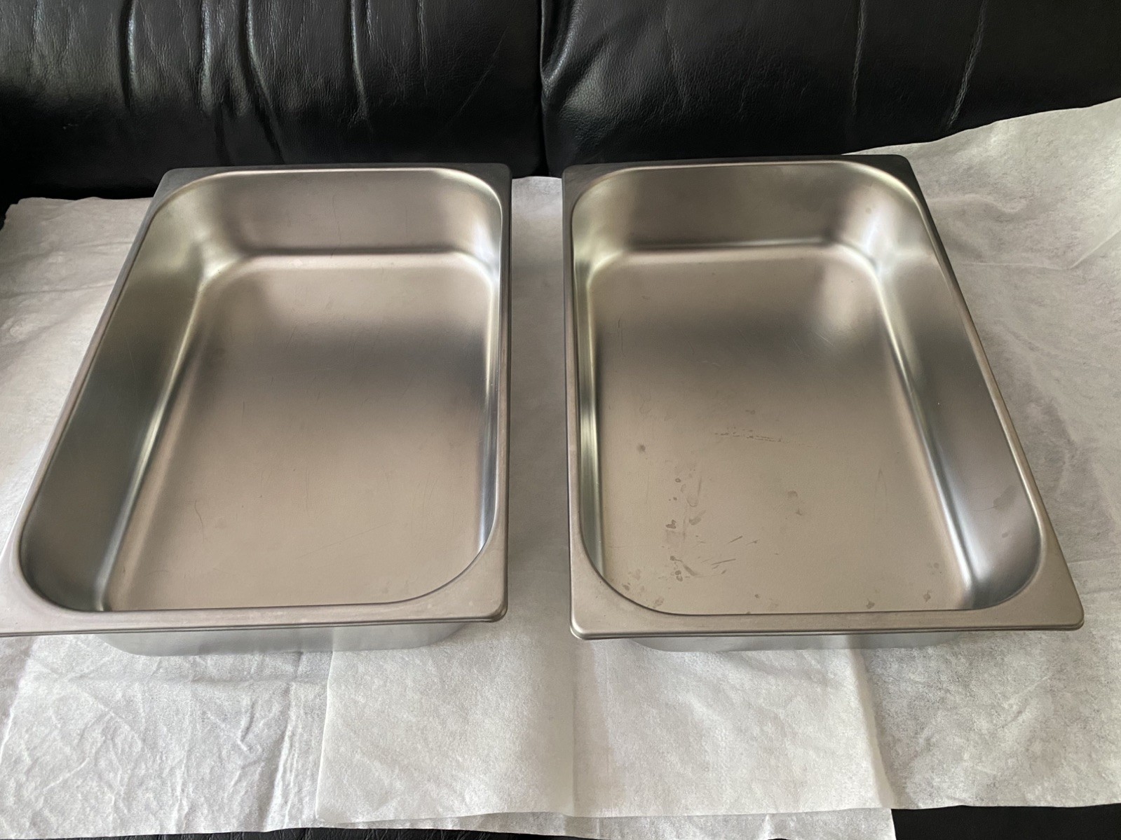 Gelato Pan 5,5 liter Stainless steel 360x250x80mm