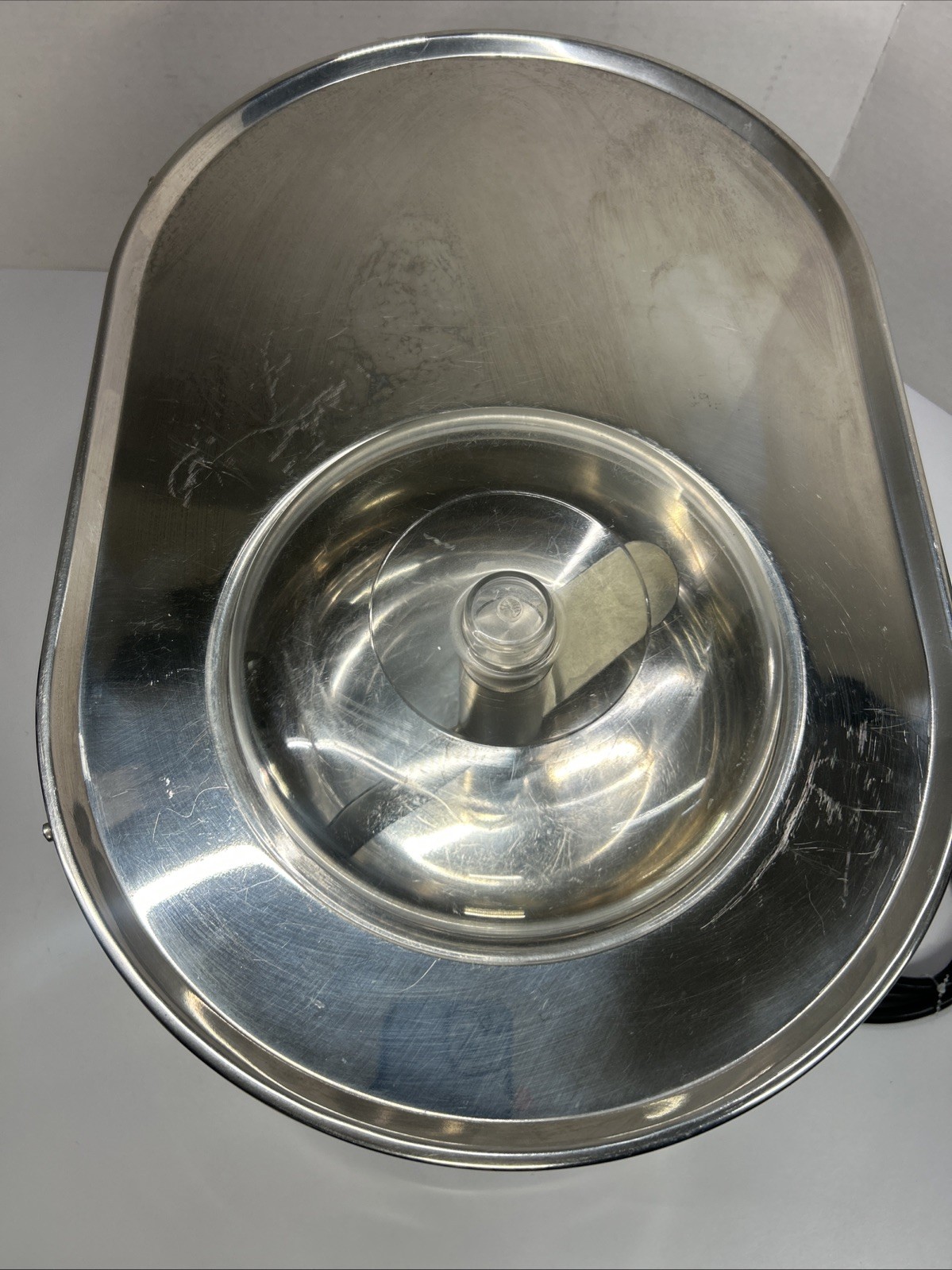 Used Musso Lussino L1 1.5 Quart Ice Cream Maker Made In Italy – Works Great