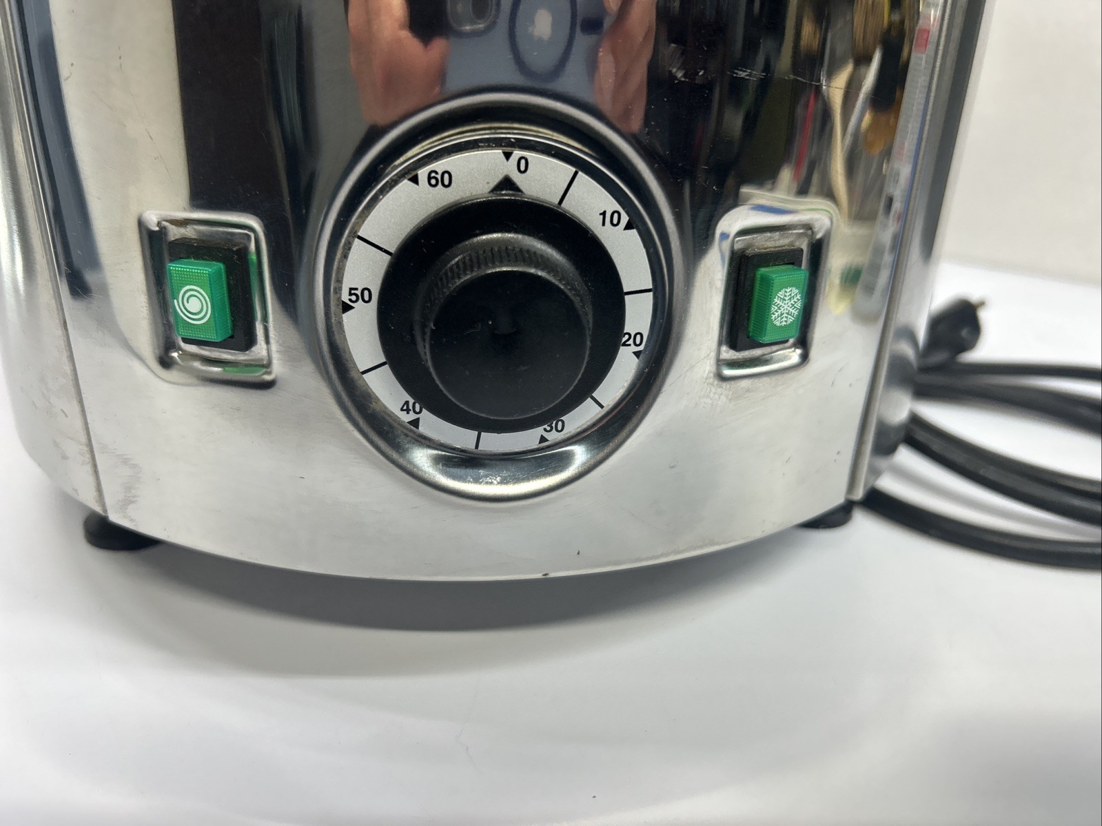 Used Musso Lussino L1 1.5 Quart Ice Cream Maker Made In Italy – Works Great