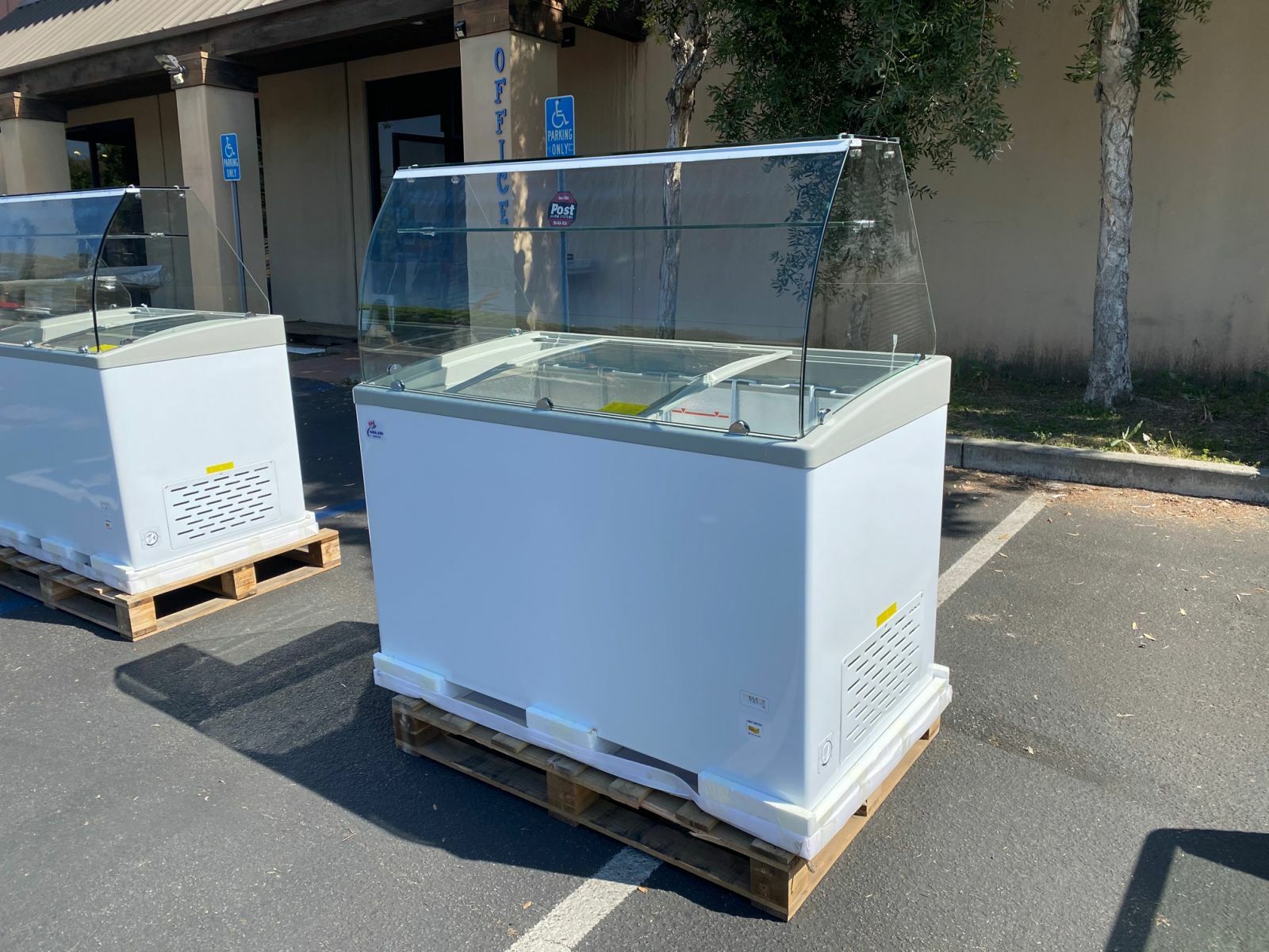 NEW 50″ Ice Cream Popsicle Freezer Chest Showcase Display Commercial NSF GL