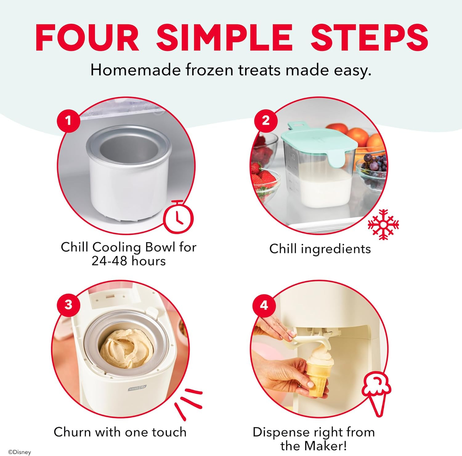 Soft Serve Ice Cream Machine – Frozen Dessert Machine for Soft Serve, Froyo, Sor